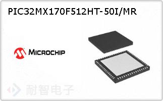 PIC32MX170F512HT-50I/MR