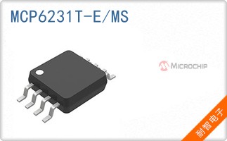 MCP6231T-E/MS