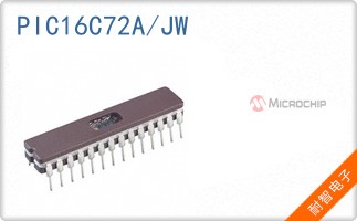 PIC16C72A/JW