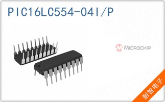 PIC16LC554-04I/P