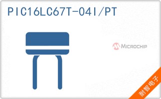 PIC16LC67T-04I/PT