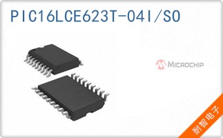 PIC16LCE623T-04I/SO