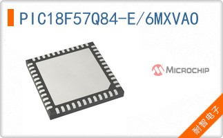 PIC18F57Q84-E/6MXVAO