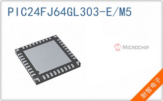 PIC24FJ64GL303-E/M5