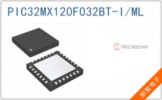 PIC32MX120F032BT-I/ML