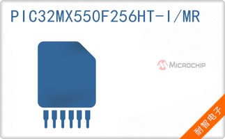 PIC32MX550F256HT-I/MR