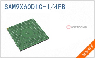 SAM9X60D1G-I/4FB